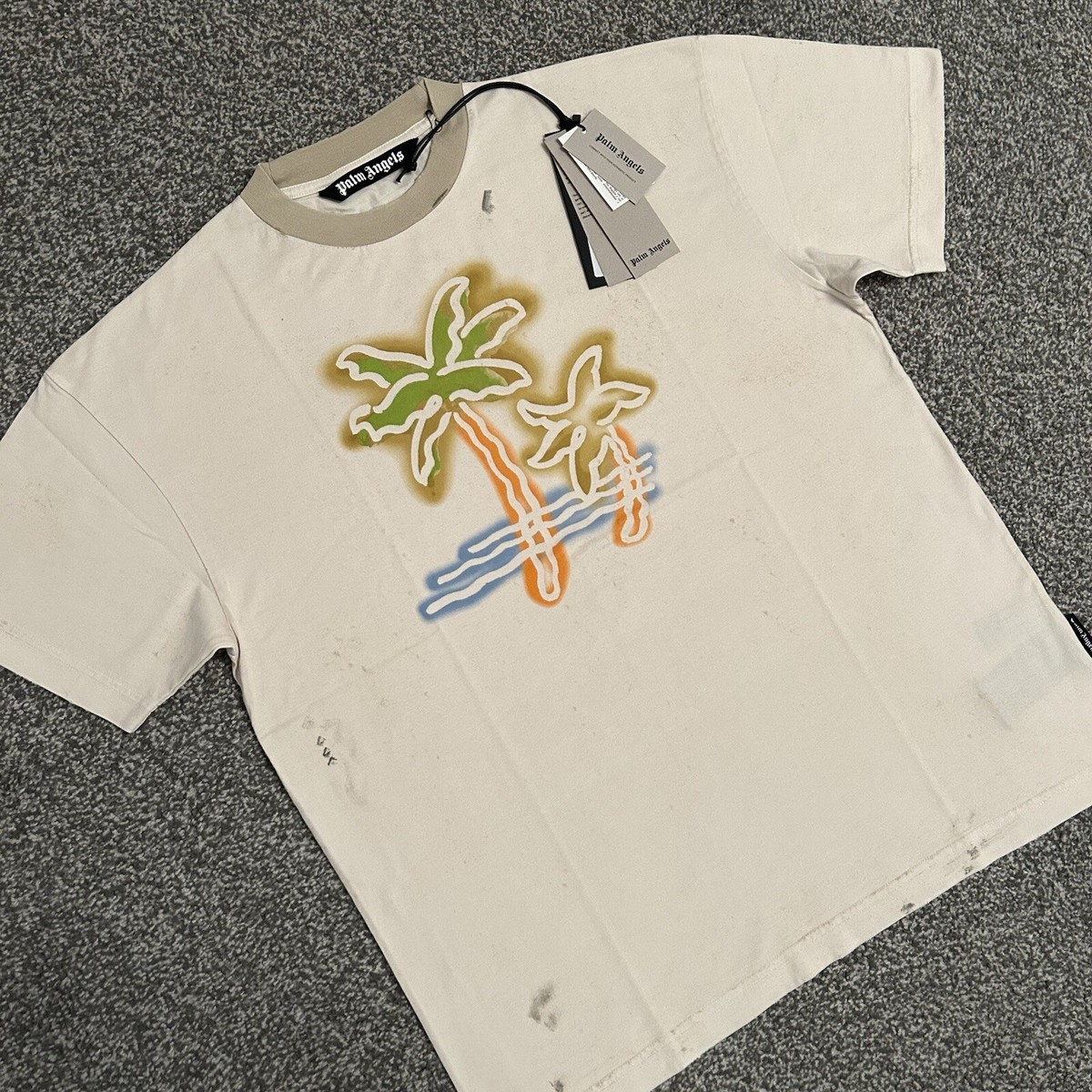  Palm angels T-shirt 2227 review fdgvf