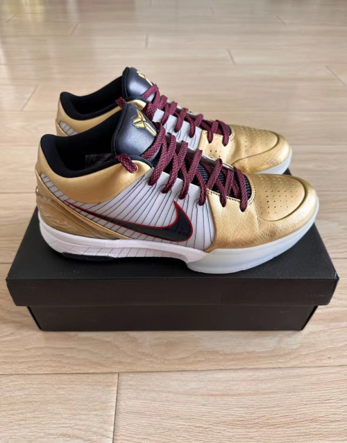 Nike Kobe 4 Protro Gold Medal (2024)  FQ3544-100 review 