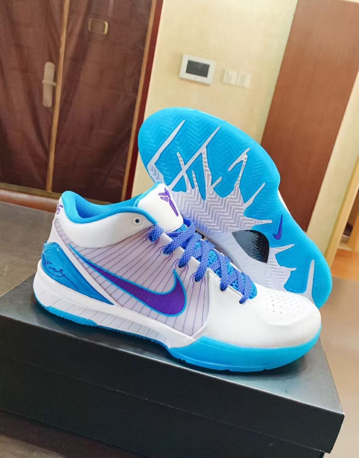 Nike Kobe 4 Protro Draft Day Hornets  AV6339-100  review fdgb