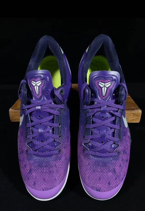 Nike Kobe 8 Playoffs Purple Platinum   555035-500  review 