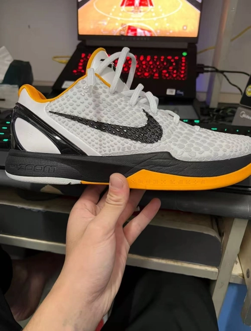 Kobe 6 Protro Playoff Pack White Del Sol   CW2190-100  review 