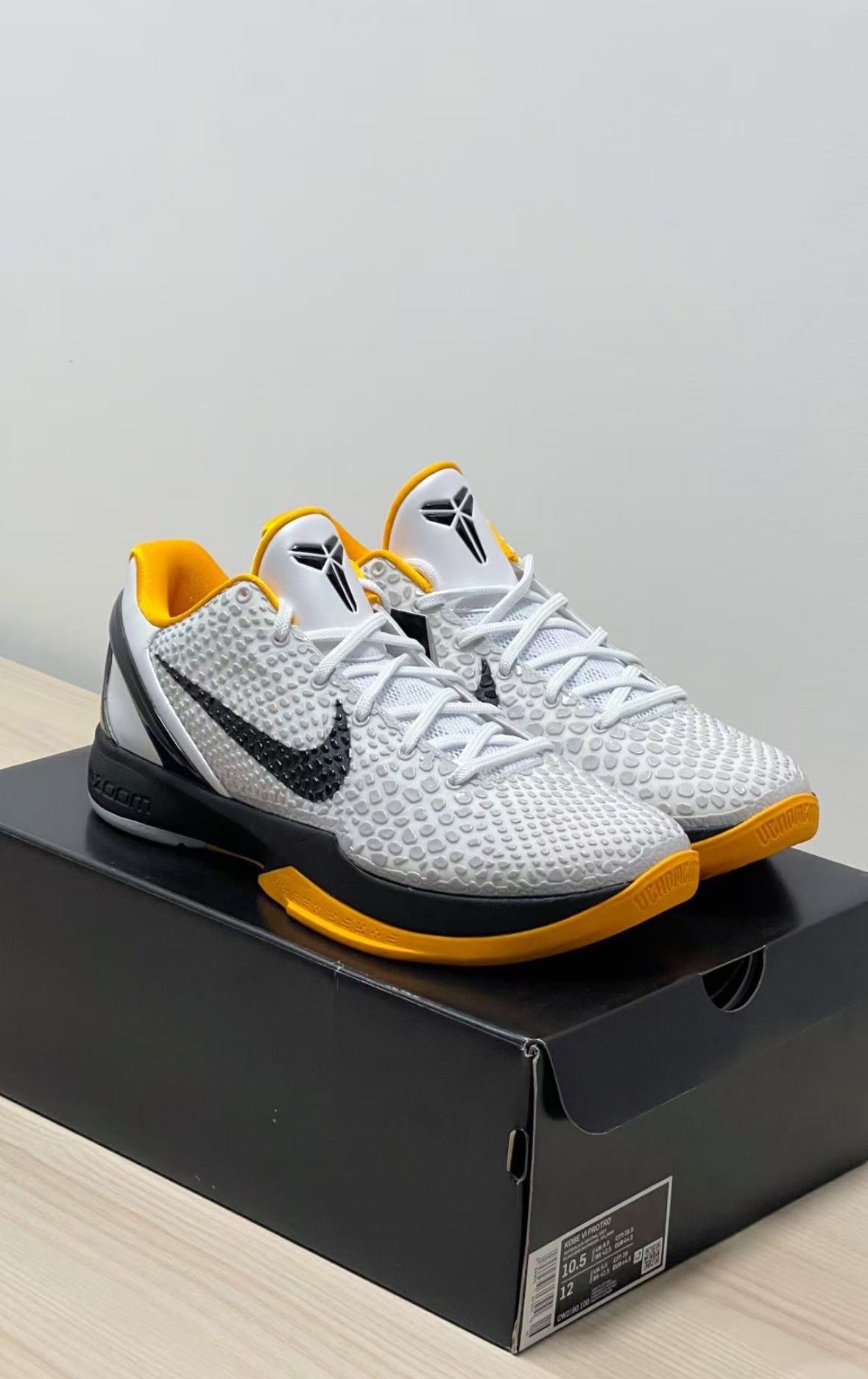 Kobe 6 Protro Playoff Pack White Del Sol   CW2190-100  review fgbv