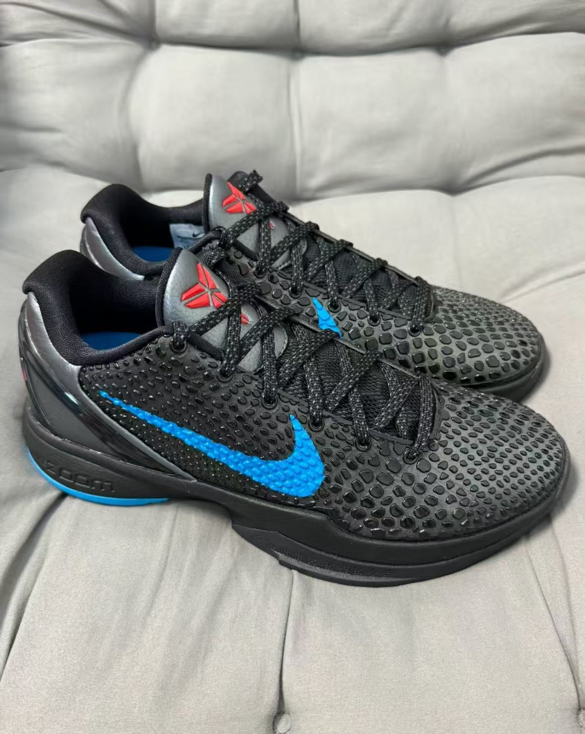 Nike Kobe 6 Dark Knight  429659-016 review xdfgf