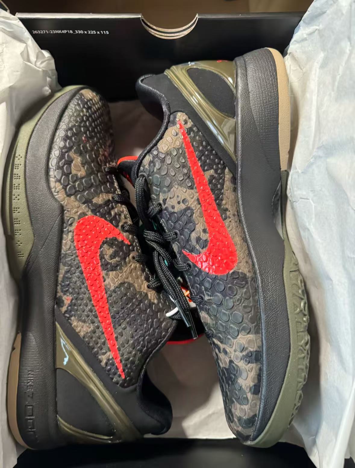 Nike Kobe 6 Protro Italian Camo (2024)  FQ3546-001 review dfgbf