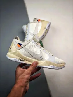  Off-White x Nike Zoom Kobe 5 'STY CUSTOM' DB4796-101 review fdgbf