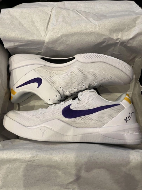 Nike Kobe 8 Protro Lakers Home HF9550-100 review 