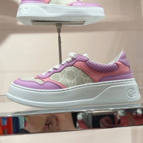 GUCCI Chunky B Pink Purple  670408 UPG90 5471 review 