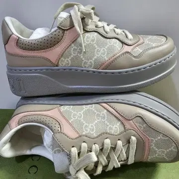  GUCCI Chunky B Wheat Pink 700775 UPG90 9595 review 