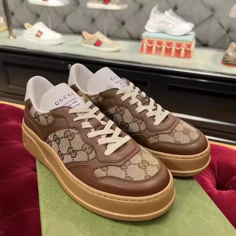  GUCCI Chunky B Brown 676092 UPG20 2866  review hgh