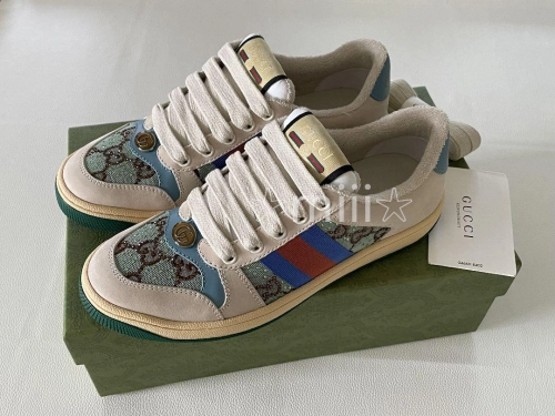 Gucci Screener 'Brown Blue Red'(Women)  677423 9SFR0 4983 review 