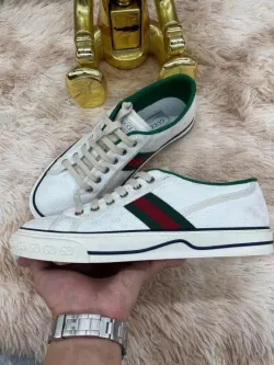 Gucci Tennis 1977 Mini GG White  606111 99W90 9085 review dxg