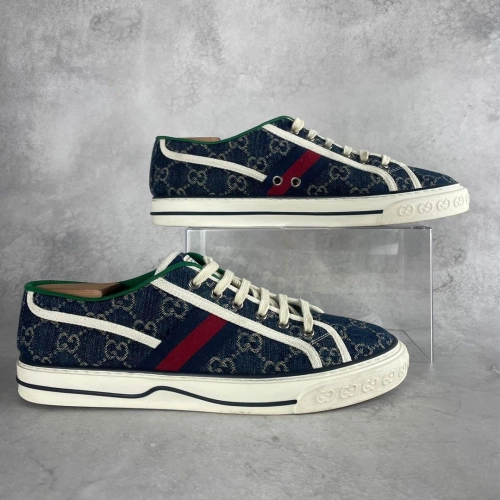 Gucci Tennis 1977 GG Logo Black Multi (Women's)  606110 UN320 1291 review 