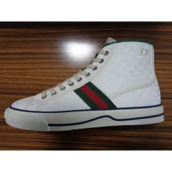 Gucci Tennis 1977 High Top Sneaker White review gfjn
