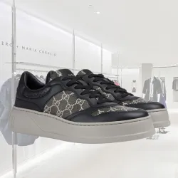  Gucci Chunky B GG Black Gray review hfjh
