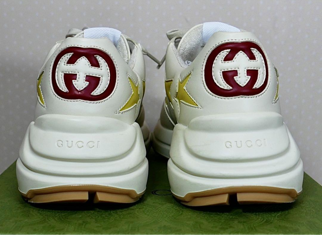 Gucci Wmns Rhyton Stars Yellow review hmn