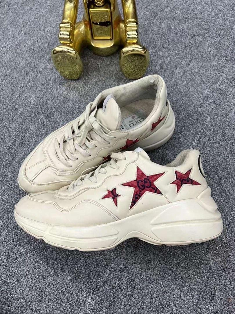 Gucci Wmns Rhyton Stars Red review fgjn