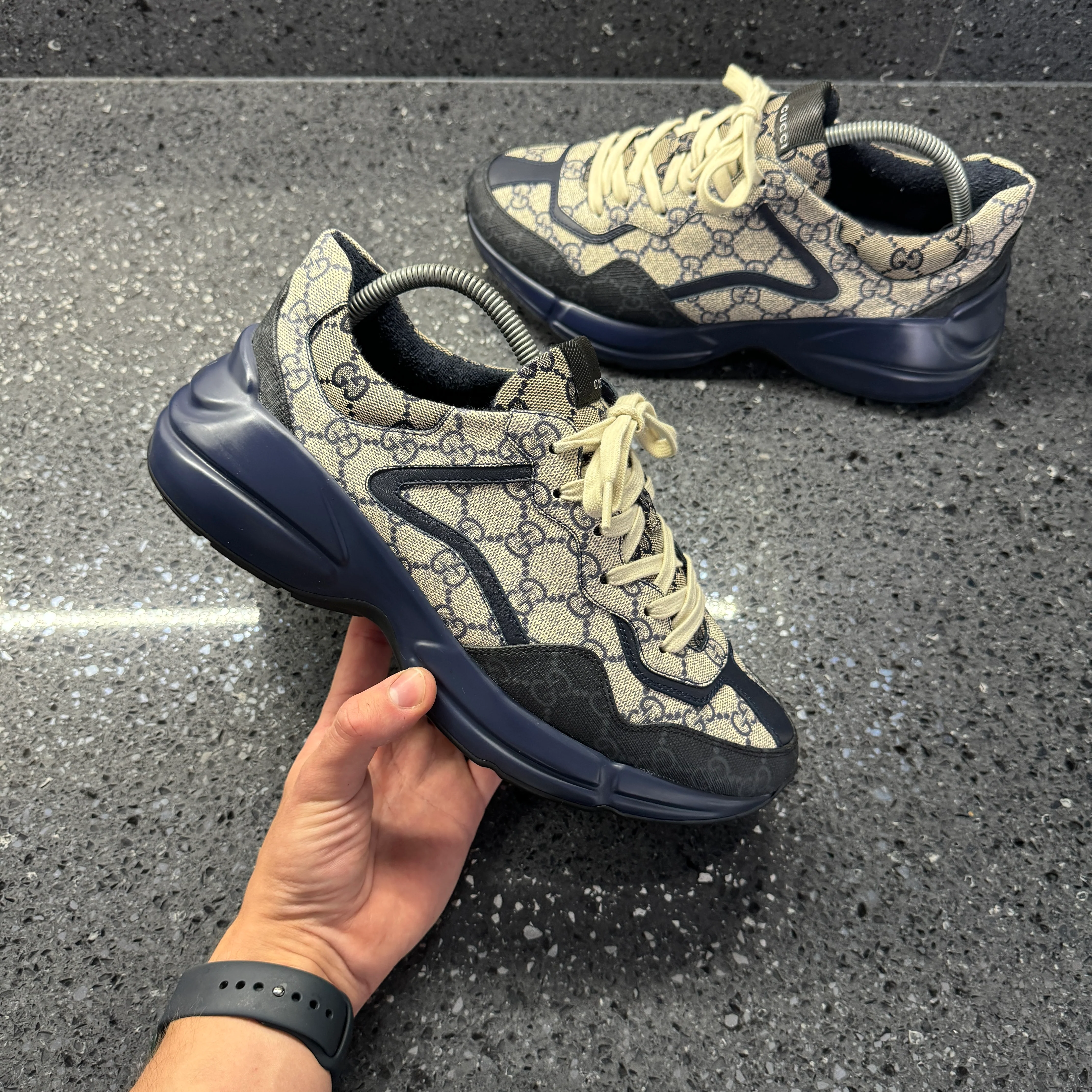 Gucci Rhyton Blue review fdhbg