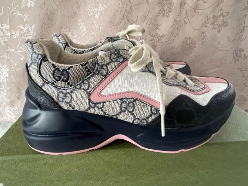 Gucci Rhyton Beige Ebony  Blue(Women's) review 