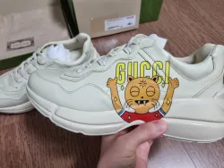 Gucci Rhyton Cat Print Beige Multi  699293-DRW00-9522 review gvhbg