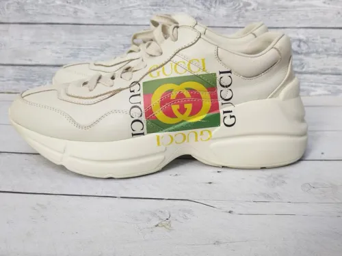 Gucci Rhyton Logo Ivory  500878 DRW00 9522 review 