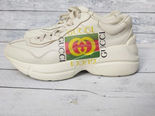 Gucci Rhyton Logo Ivory  500878 DRW00 9522 review 