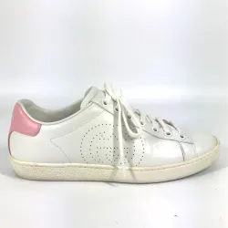 Gucci Ace Interlocking G White (Women's)  598527 AYO70 9076 review ghjnh