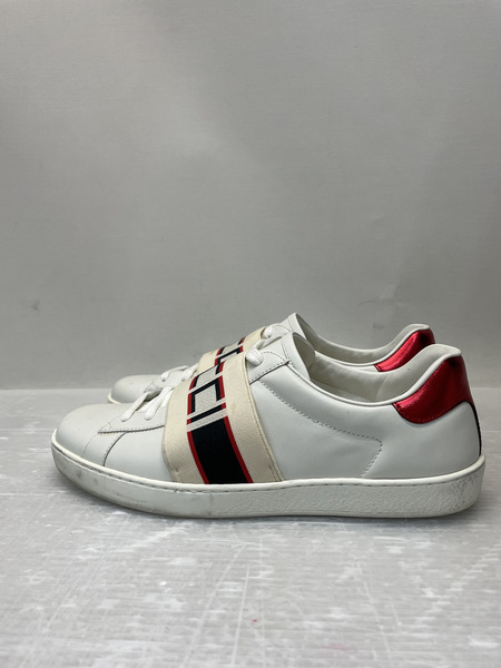 Gucci Ace Stripe Ivory  523469 0FIV0 9091 review gfh