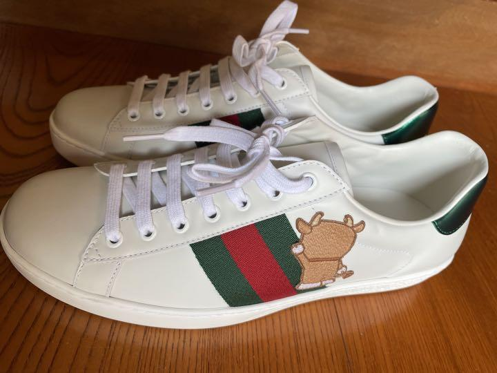 Gucci x Doraemon Ace  655060 0FIU0 9091 review fgjhn