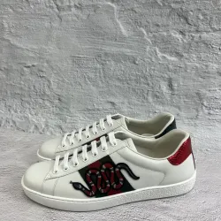Gucci Ace Embroidered Snake  456230 A38G0 9064 review gn