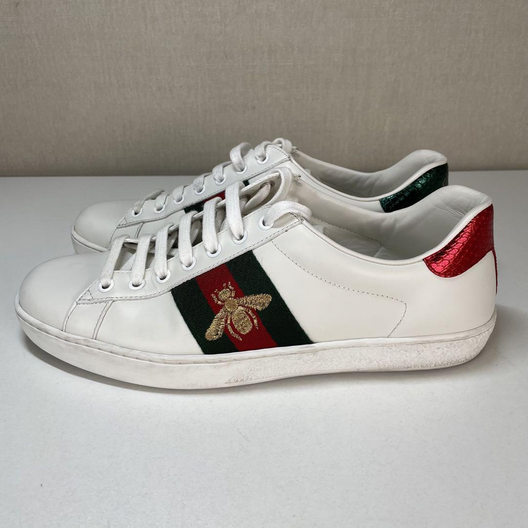Gucci Ace Bee  429446 02JP0 9064 review gfjhng