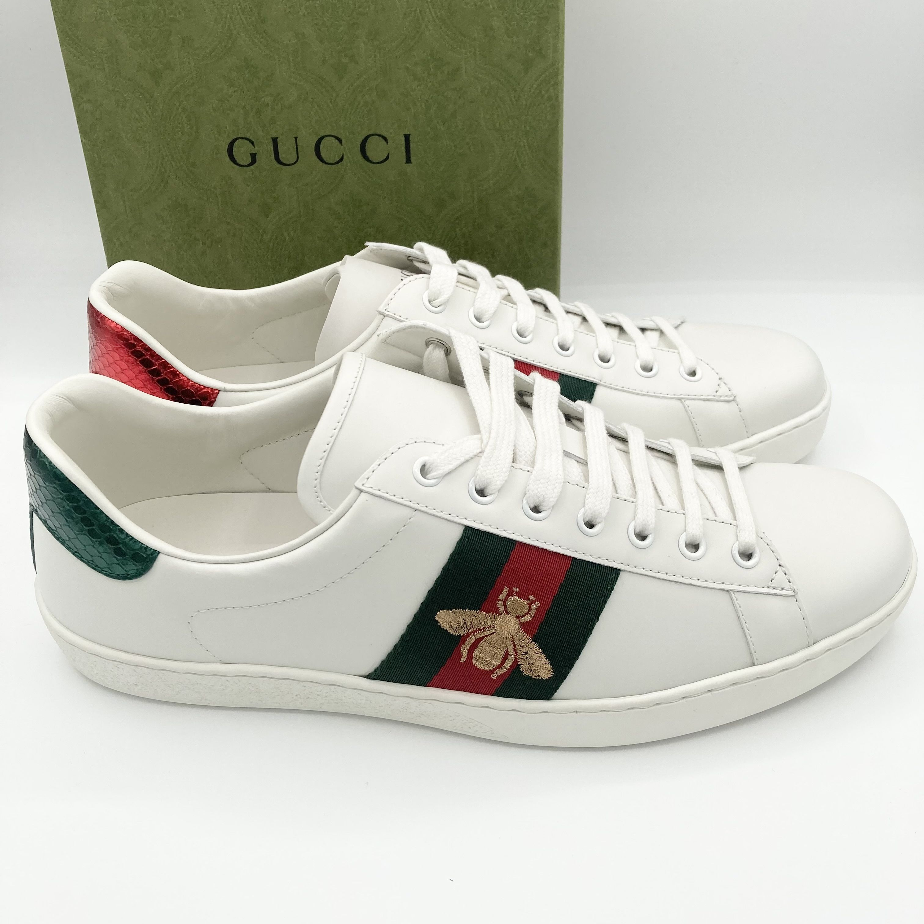 Gucci Ace Bee  429446 02JP0 9064 review fvbh