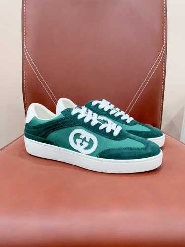 Gucci Interlocking Green Suede review ghbg