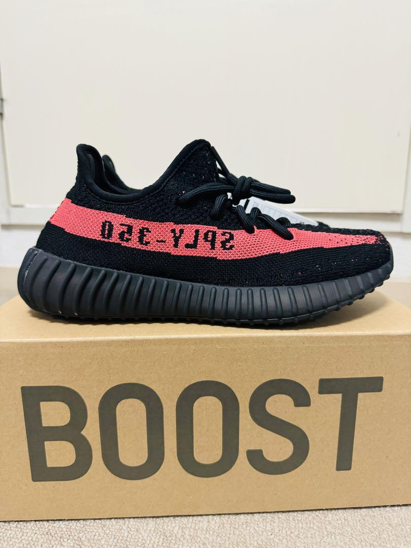 Adidas Yeezy Boost 350 V2 Core Black Red (2016/2022/2023) BY9612  review fgjnh