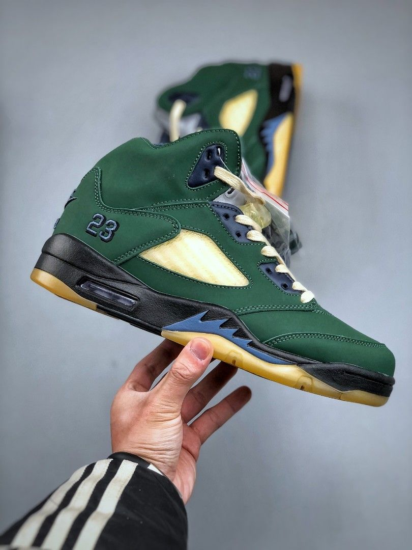 Air Jordan 5 "Navy Green” FZ5758-003 review tyt