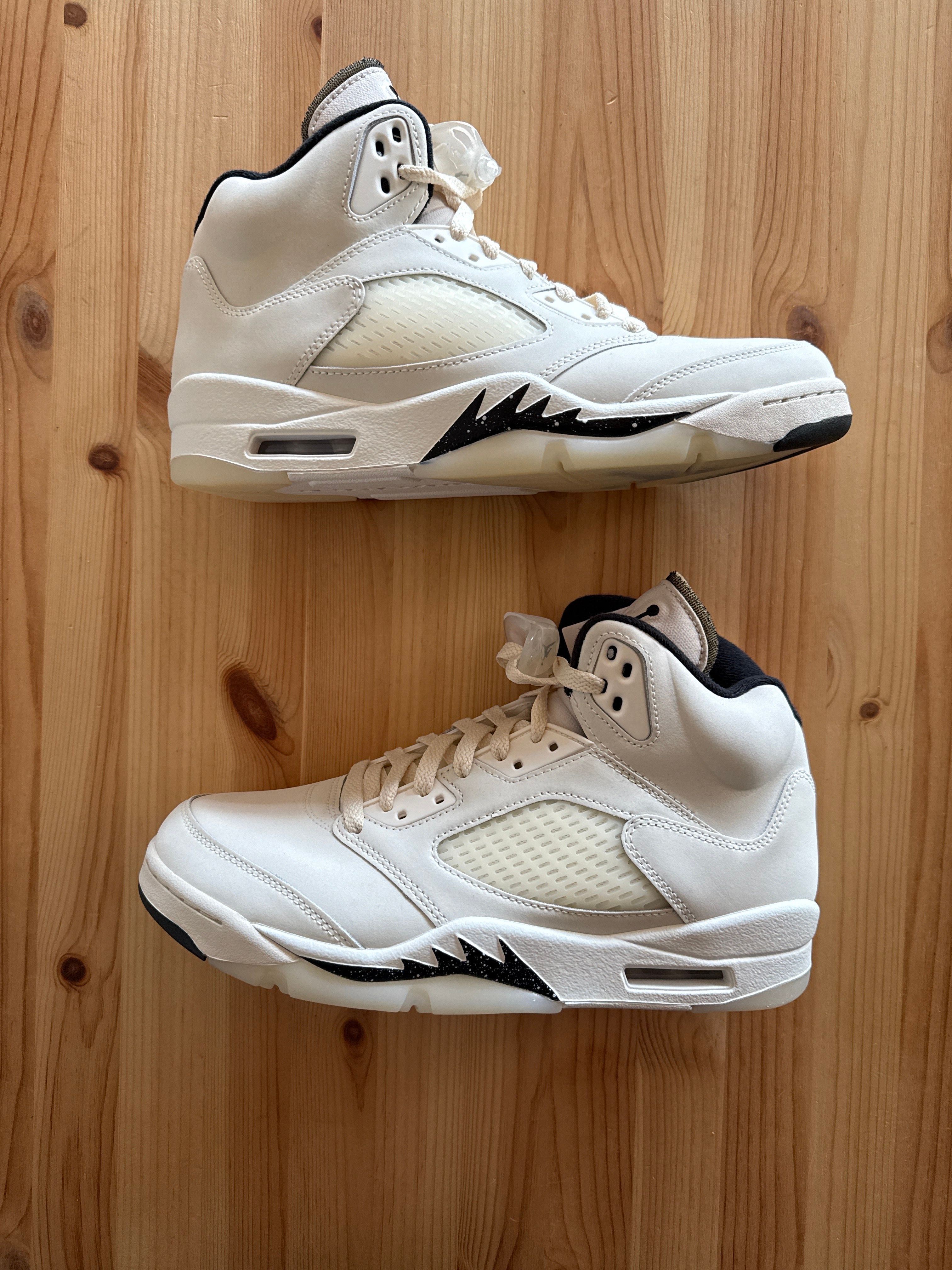Air Jordan 5 Retro SE Sail (GS)  FQ3682-100 review hj