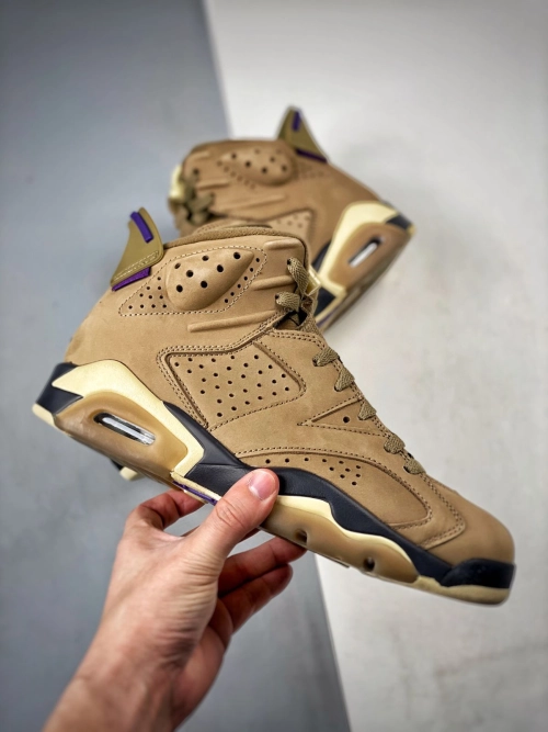 Air Jordan 6 Retro Gore-Tex Brown Kelp (Women's) FD1643-300 review 