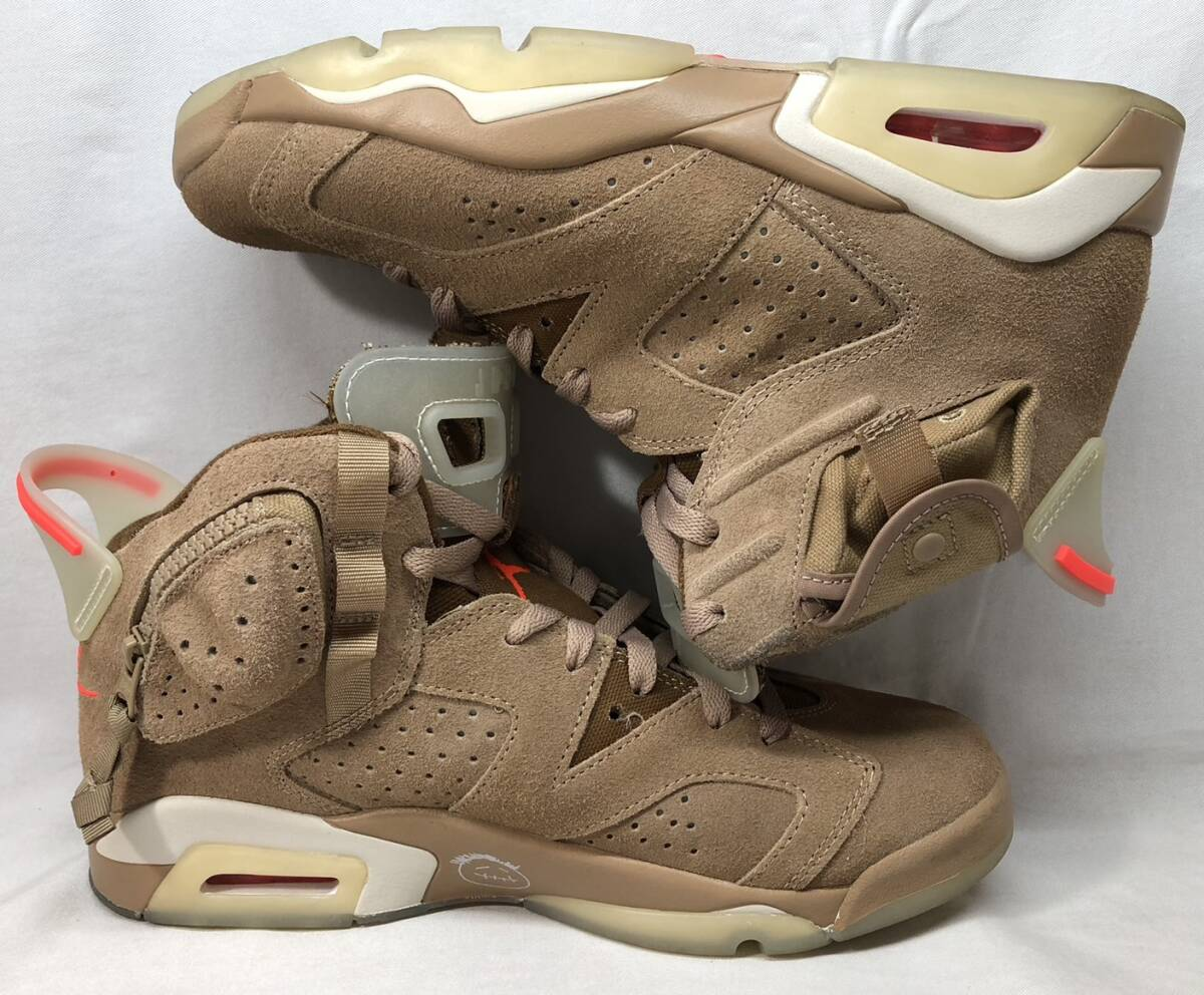 Air Jordan 6 Retro Travis Scott British Khaki DH0690-200 review hjh