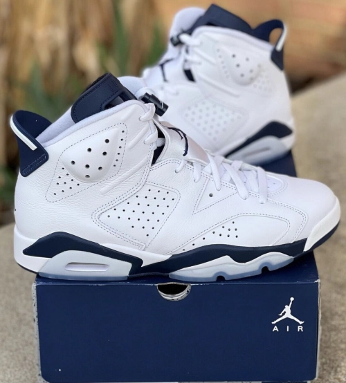 Air Jordan 6 Retro Midnight Navy (2022) CT8529-141 review 