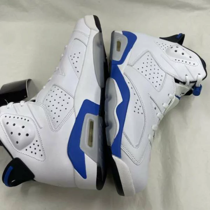 Air Jordan 6 Retro Sport Blue (2014) 384664-107 review hgkj
