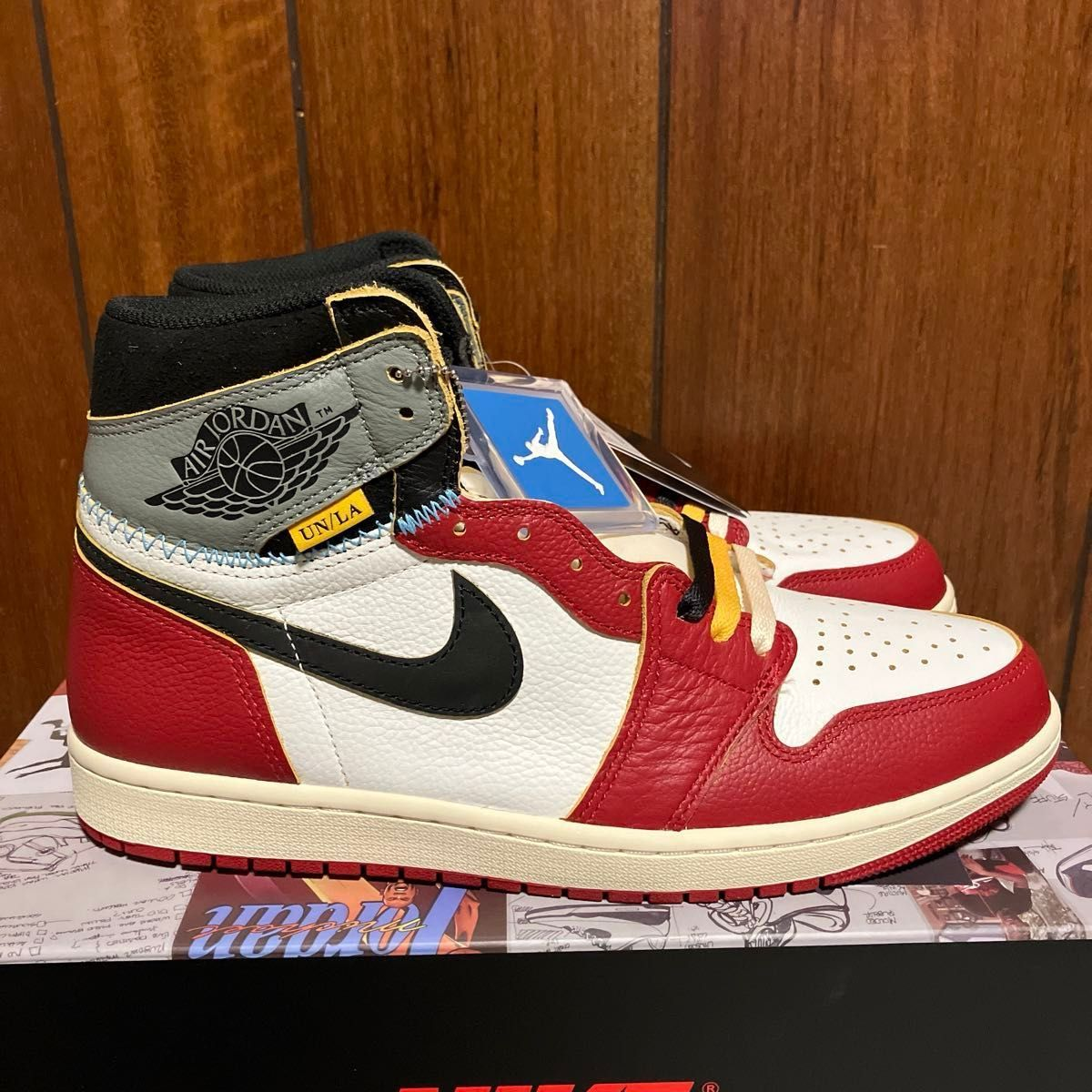 Air Jordan 1 Retro High OG SP Union LA Chicago Shadow HV8563-600 review jhn