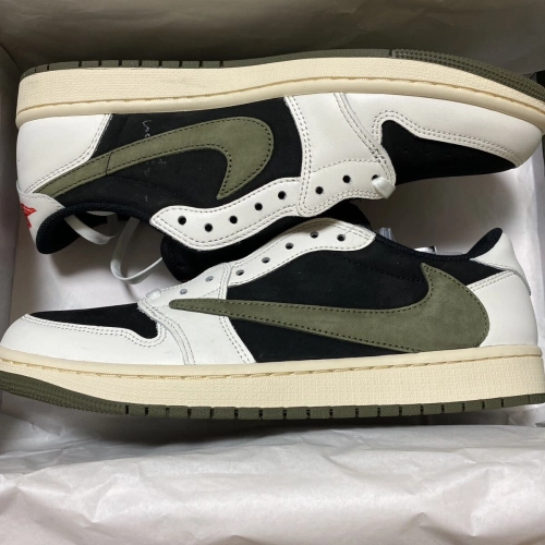 Air Jordan 1 Low x Travis Scott  OG Olive DM7866-200 review 