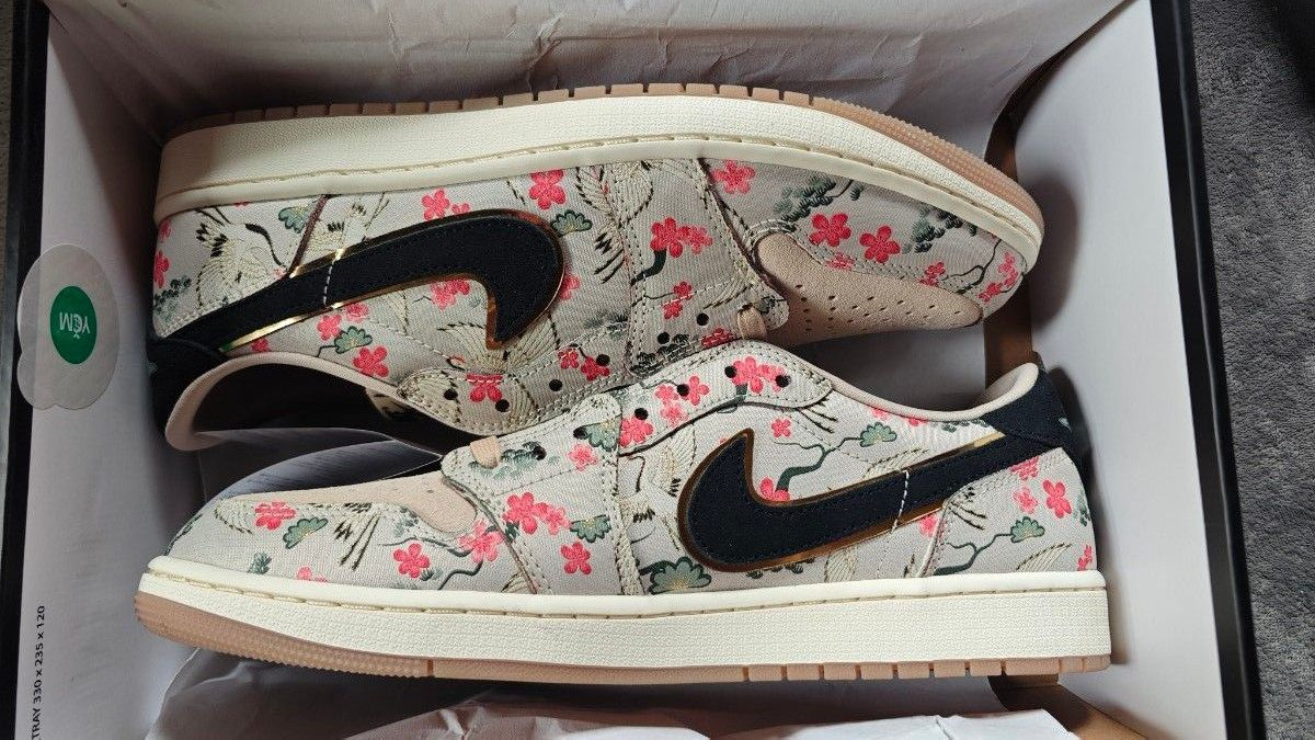 Air Jordan 1 Low OG Cranes Rui Hachimura HV8239-100 review fgh