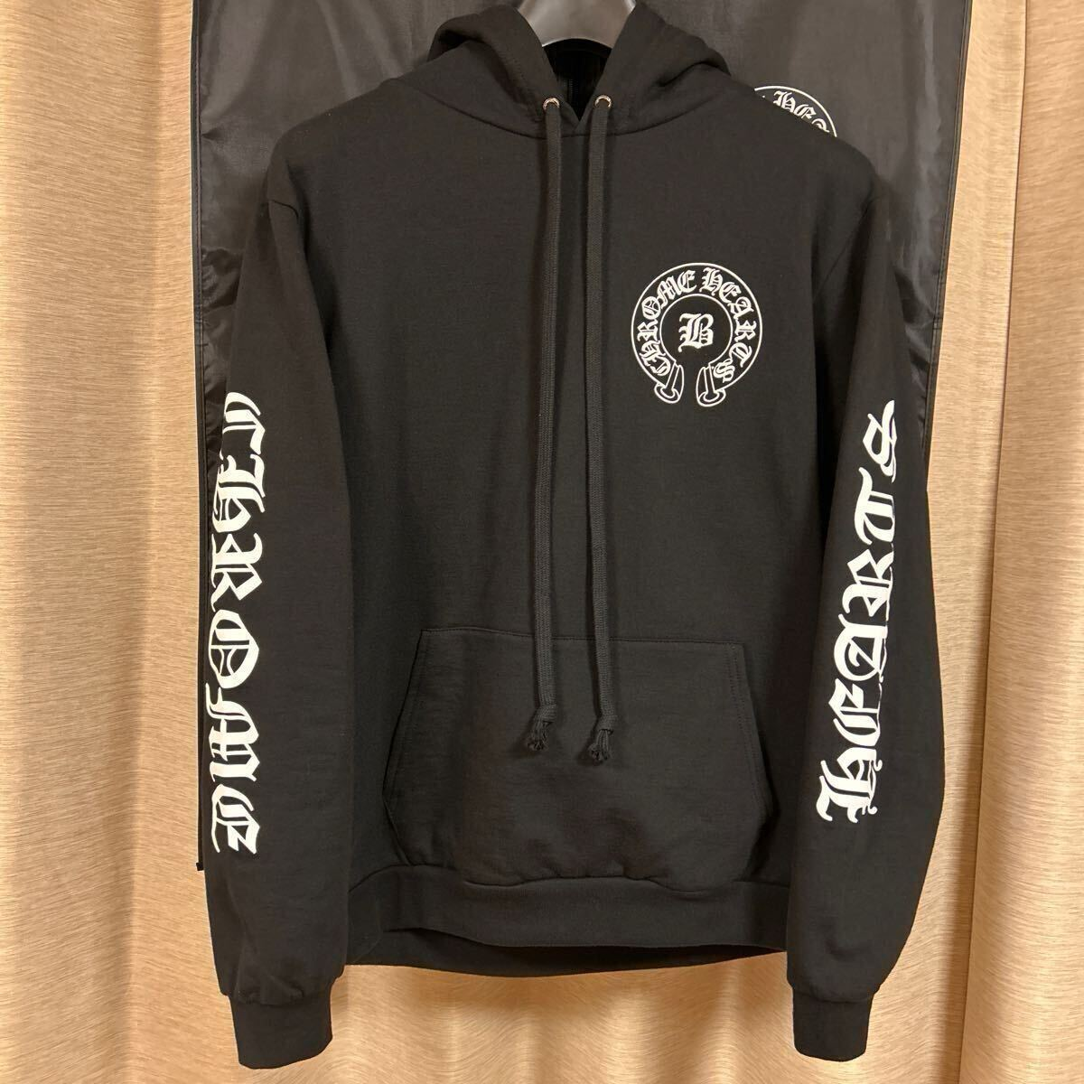  CHROME HEARTS BELLA LEATHER PATCH HOODIE-2 review jhkmj