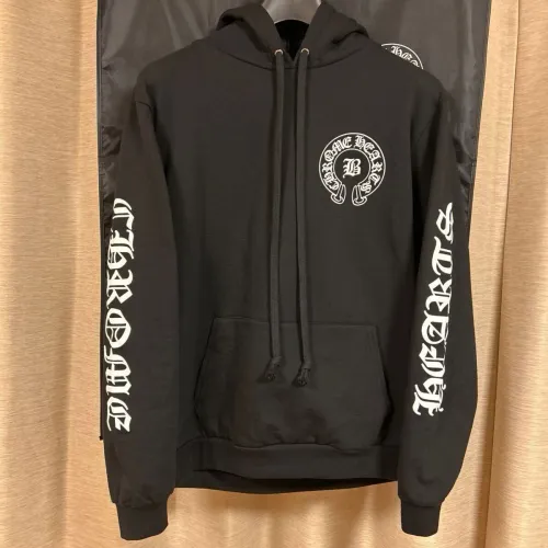  CHROME HEARTS BELLA LEATHER PATCH HOODIE-2 review 