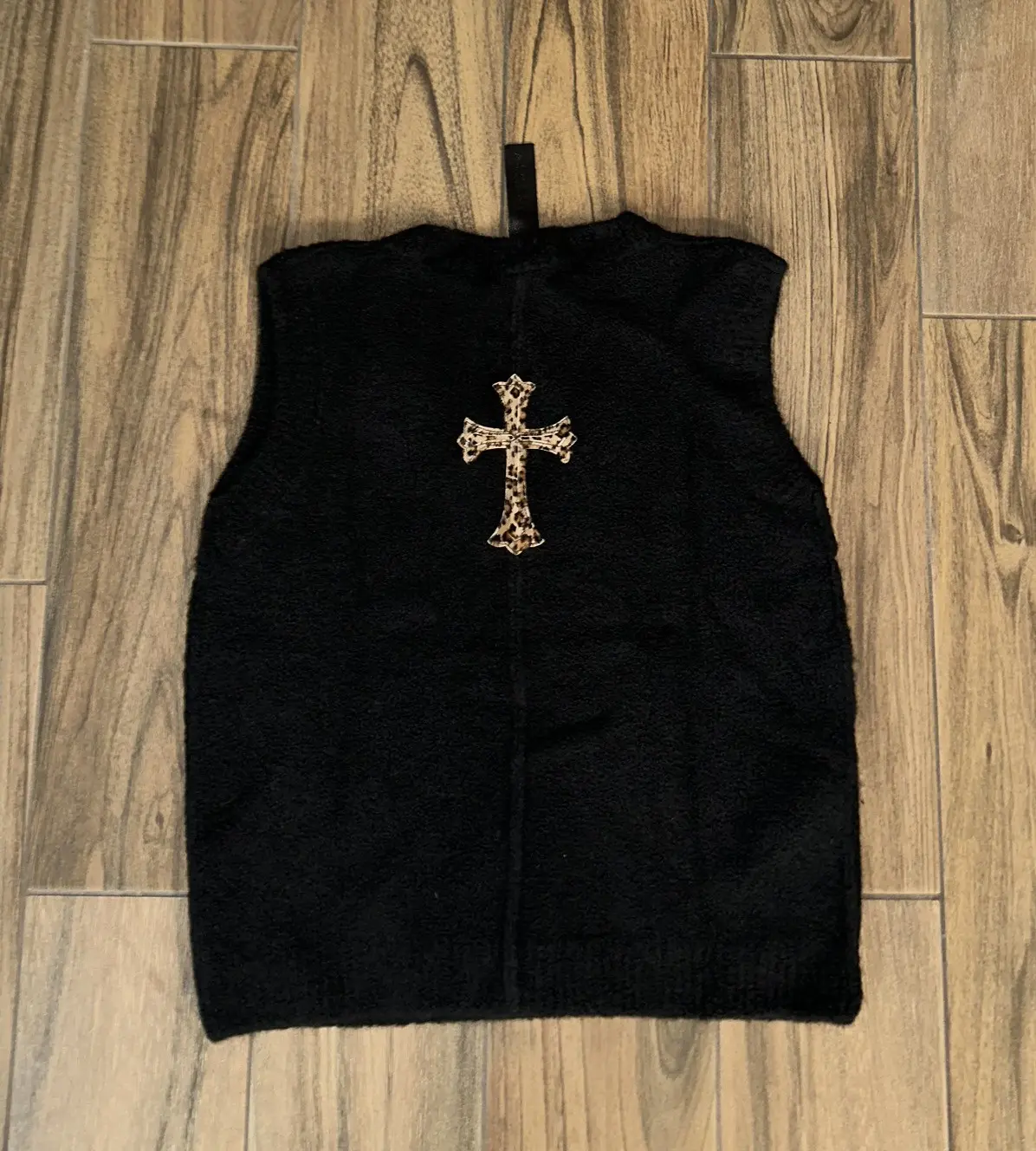  CHROME HEARTS Cashmere Sleeveless Vest 8856 review fghbg