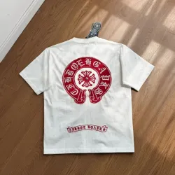 Chrome Hearts Digital Printed Crew Neck T-Shirt White review gnhg