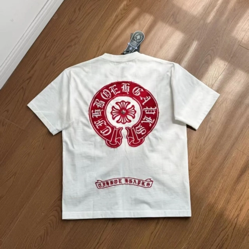 Chrome Hearts Digital Printed Crew Neck T-Shirt White review 