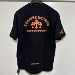 Chrome Hearts Limited Edition Cross Sanskrit Short Sleeve Black review fgthg