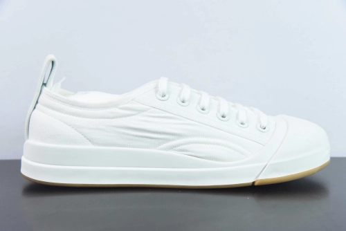Bottega Veneta White Vulcan Sneakers review 