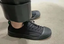 Bottega Veneta Black Vulcan Sneakers review ghjmh